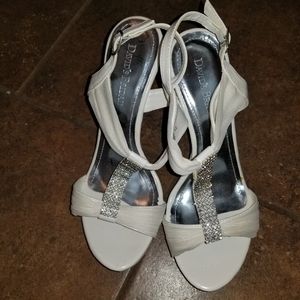 White High Heels